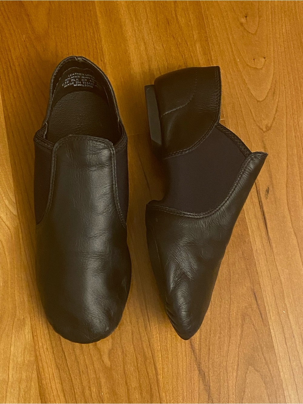 Capezio Black Leather Dance Shoes
